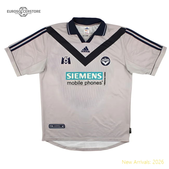 Bordeaux 2000-01 Third Shirt (M) Grenet #14 (Very Good)-Vantage Point Soccer